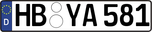 HB-YA581