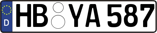 HB-YA587