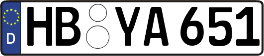 HB-YA651