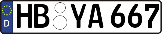 HB-YA667