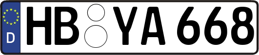 HB-YA668
