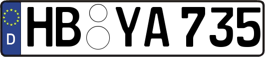 HB-YA735