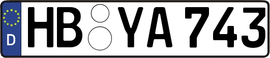 HB-YA743