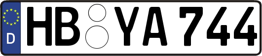 HB-YA744