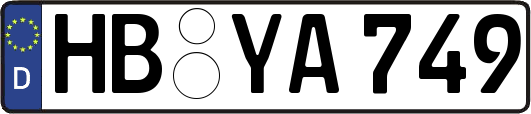 HB-YA749