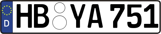 HB-YA751