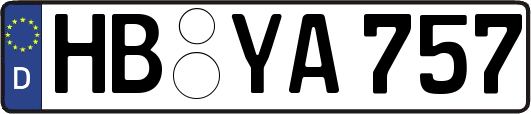 HB-YA757