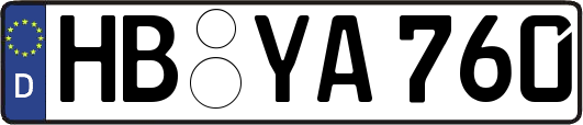 HB-YA760