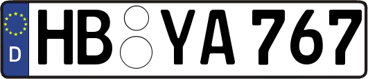 HB-YA767