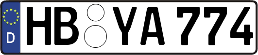 HB-YA774