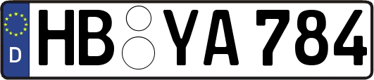 HB-YA784