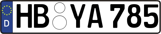 HB-YA785