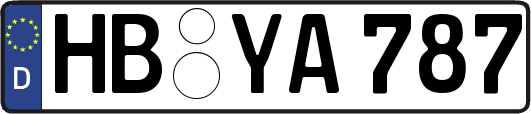 HB-YA787