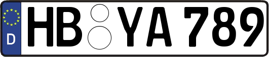 HB-YA789