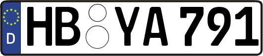 HB-YA791