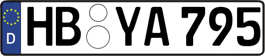 HB-YA795