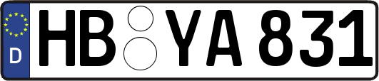 HB-YA831