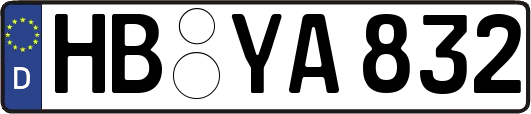HB-YA832