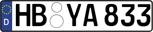 HB-YA833