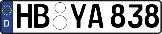 HB-YA838