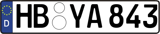 HB-YA843