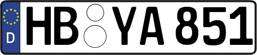 HB-YA851