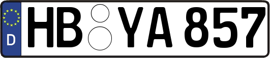 HB-YA857