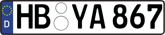HB-YA867