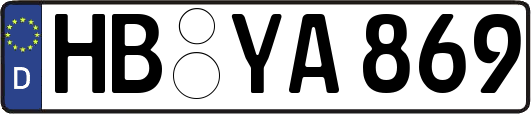HB-YA869