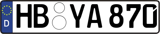 HB-YA870