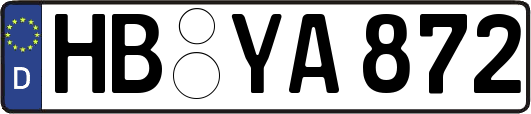 HB-YA872