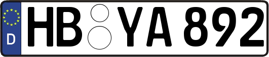 HB-YA892