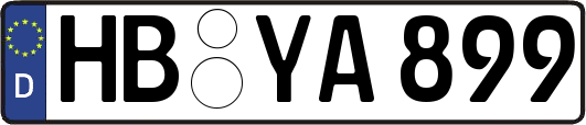 HB-YA899
