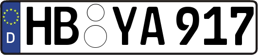HB-YA917