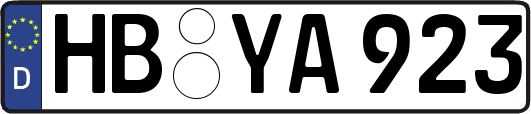 HB-YA923