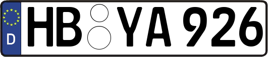 HB-YA926