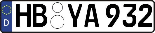 HB-YA932