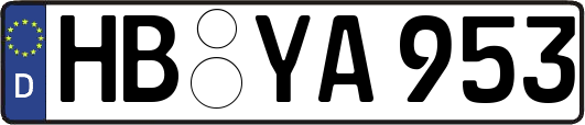 HB-YA953