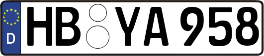 HB-YA958