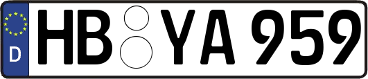 HB-YA959