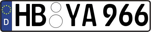 HB-YA966