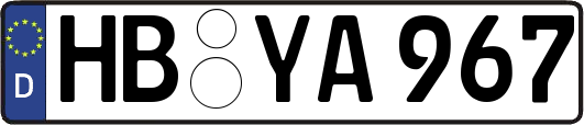 HB-YA967