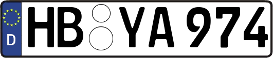 HB-YA974