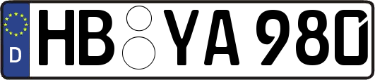 HB-YA980