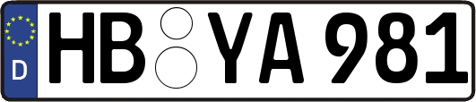 HB-YA981