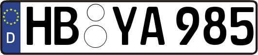 HB-YA985