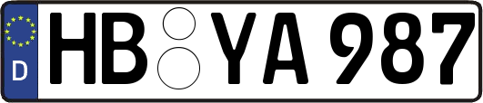HB-YA987
