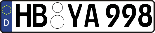 HB-YA998