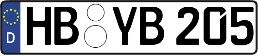 HB-YB205