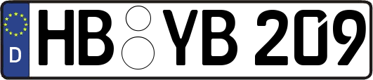 HB-YB209